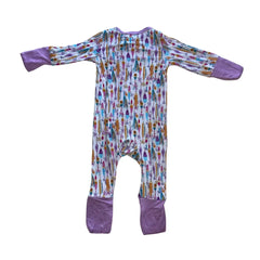 PREORDER Purple Little Anglers Sleeper - SHIPS AUGUST Bumble Berry