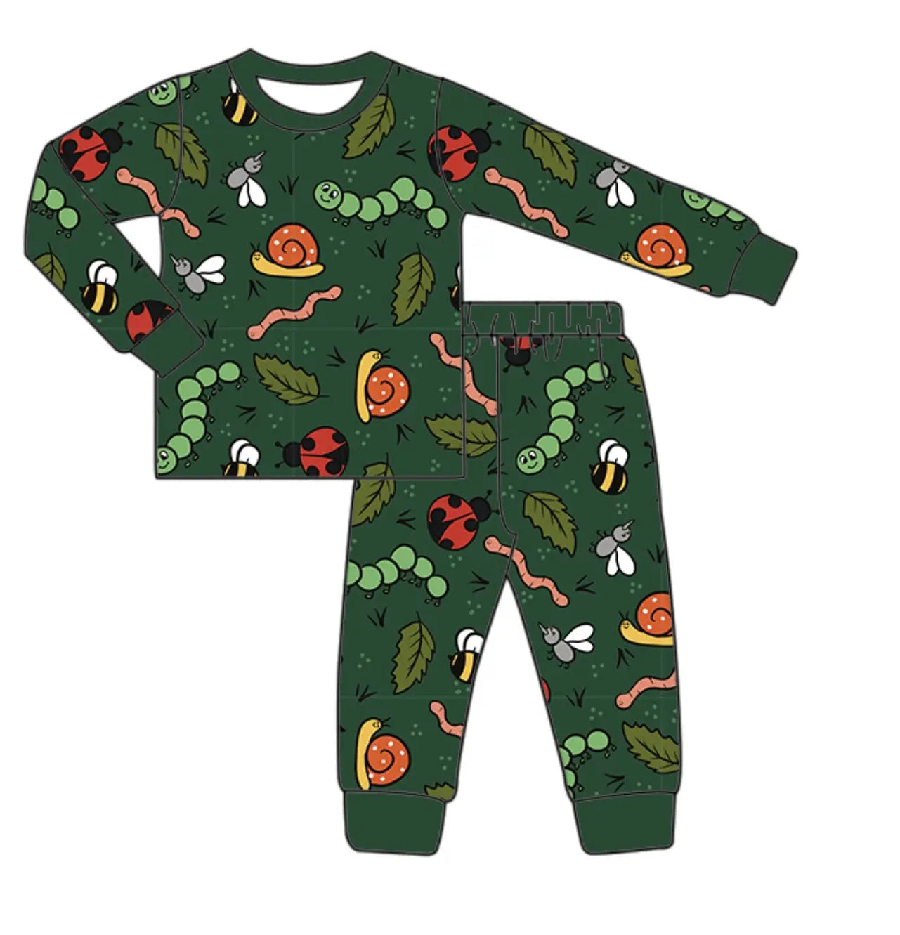 PREORDER Bug's Life Long Sleeve Set - SHIPS AUGUST Bumble Berry